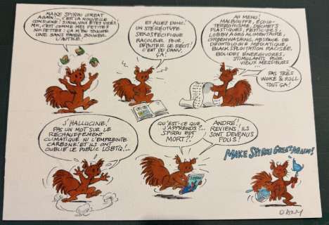 Dany | Annonce SPIP SPIROU et la GORGONE BLEUE | 2DGalleries