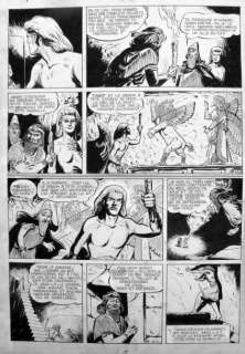 Sirius | Â«TimourÂ». Encre de Chine pour la planche 22 de l’épisode Â«LA COLONNE | Tessier Sarrou