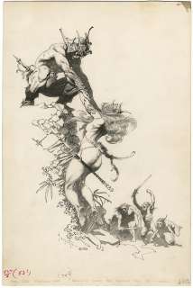 (Frazetta) The Rescue. | Profiles in History