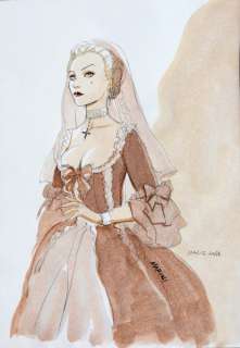 Marini | Le Scorpion, illustration Ã  l’aquarelle et Ã  la … | Banque Dessinée