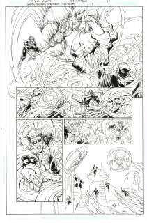 V Ken Marion | V Ken Marion - Green Lantern: Fractured Spectrum Page 16 | Modern Mythology Comic Art