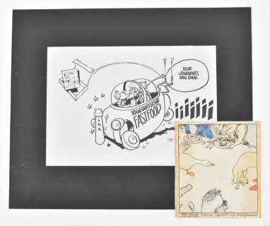 [ORIGINAL BOOK & COMIC BOOK ARTWORK] GERRIT DE JAGER (B. 1954) | Zwiggelaar Auctions