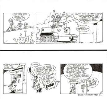 De Smet, Peter - 2 Originele stroken - De Generaal (1994) | Catawiki