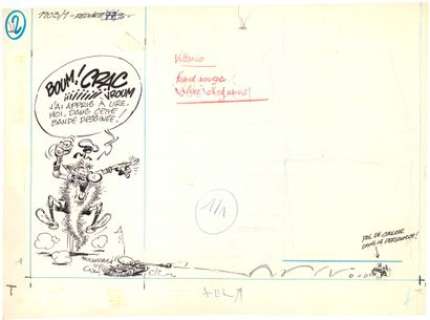 Andre FRANQUIN (1924-1997) - Sans titre Encre de Chine et… | Huberty Breyne