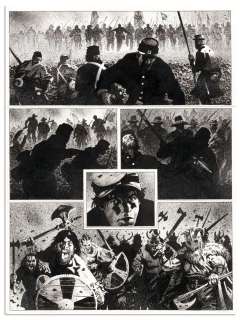 CUZOR - Lot 40 - STEVE CUZOR LE COMBAT D‘HENRY FLEMING Dupuis 2024 Planche...