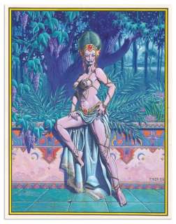 CAZA - Lot 114 - PHILIPPE CAZA Albaydé ou le jardin des 1000 délices,...