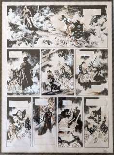 MICOL Hugues Les... - Lot 334 - MICOL Hugues Les contes du 7ème souffle Planche 42...