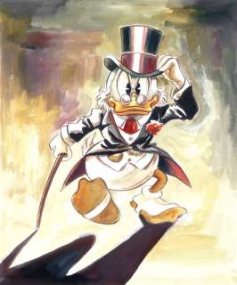 Uncle Scrooge inspired by Carl Barks - Original Painting - Tony Fernandez  - EO | Catawiki