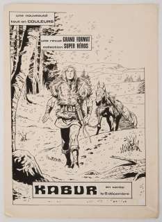 Luciano Bernasconi (... | Planche originale publicitaire pour le KABUR n° 2,... | Stanley’s Auction