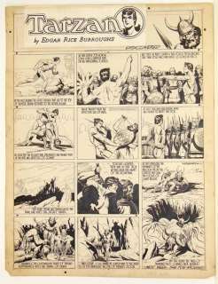 4042: TARZAN. HOGARTH SUNDAY PAGE. | Weiss Auctions