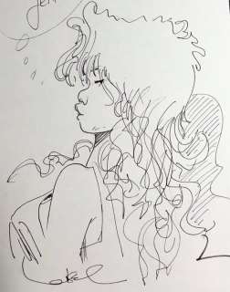 Loisel, Régis - Originele tekening - Op zoek naar de Tijdvogel - Hermelijn - (1998) | Catawiki