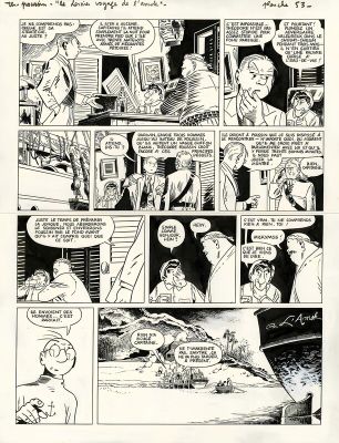 Frank Le Gall | Théodore Poussin - Le dernier voyage de l’Amok, Tome 13 | 2DGalleries