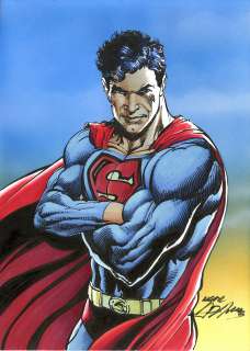 Neal Adams | Superman Arms Crossed - Original Art | Neal Adams