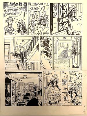 Dragan de Lazare, François Walthéry | Rubine - Fenêtre sur rue | 2DGalleries