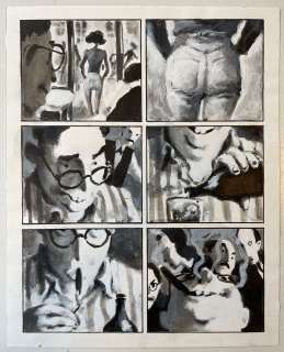 Pascal Rabate (1961) Le... | Pascal RABATE (1961) Le bonheur. Planche originale... | Drouot Estimations