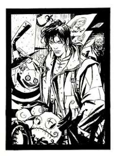  - Brendon - Lola Airaghi - illustrazione per Comiconvention - Page volante - (2005) 