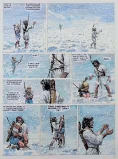 Rosinski | Le sacrifice Technique mixte (aquarelle, acrylique, crayons de | Millon