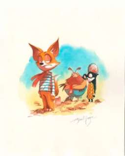 Thibault Prugne | 17 – Renard, la letttre et les affreux | La Galerie de la Bande Dessinée