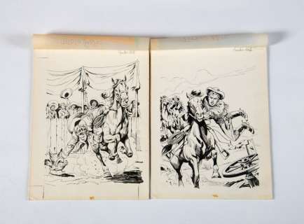 [Hondo] [Bande Dessinee] Rémy... | [HONDO] [BANDE DESSINEE] Rémy BORDELET (1931 - 2003). Ensemble... | misc / divers