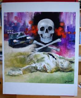 Jacono - Cover originale "La Belva deve morire" - Page volante - EO | Catawiki