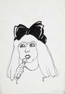 Jerzy Flisak (1930 - 2008) | Jerzy Flisak | Maryla Rodowicz, karykatura | Desa Unicum