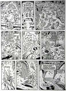 « Donjon Monsters » – Planche originale n° 35 – Stephane Blanquet