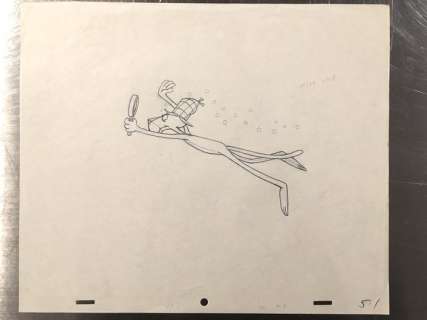 Pink Panther - ORIGINAL DRAWING - EP : Â«Â SHERLOCK PINKÂ Â» + CERTIFICAT - EO - (1978) | Catawiki