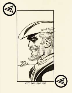 Green Arrow - Portrait par Neal Adams - Page volante - EO - (2018) | Catawiki