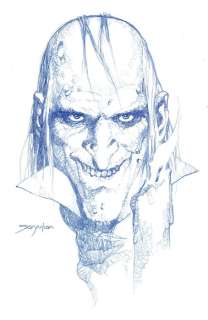 Creepy by Sanjulian - Original Drawing - Signed - Art original | Catawiki