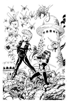 ORIGINAL PAUL SMITH ART X MEN THE BROOD KITTY STORM SIGNED UXM MUTANTS SKETCH | eBay US