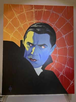 DRACULA Original Art Painting 16X20 Bela Lugosi Acrylics Universal Monsters 2006 | eBay US (Buy It Now)