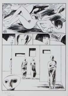 CREPAX GUIDO (1933 - 2003) - VALENTINA MEETS HENRY MOORE | Capitolium Art