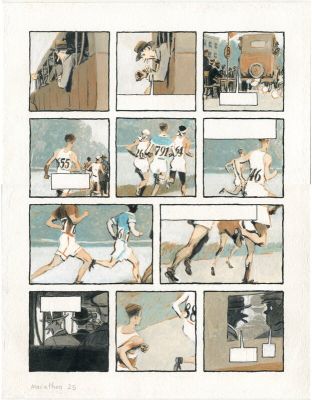 Nicolas Debon | Marathon (2021) | 2DGalleries