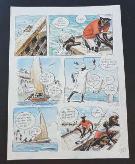 Flao, Benjamin  - Planche originale Kililana song T1 - ’Première partie’ - (2012) | Catawiki