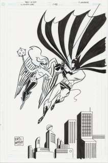 Eric Wight - Jla Adventures Unpublished Cover Page Cover