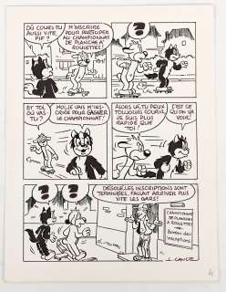 Cance Louis Pif... | CANCE Louis Pif et Hercule Gag en une planche Planche... | Vermot et Associés