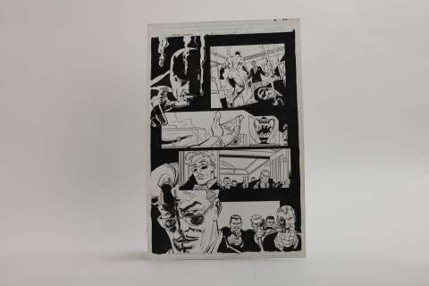 Edouardo Barreto... | EDOUARDO BARRETO -DAREDEVIL. Planche originale à l’encre... | Aibo Art Auction