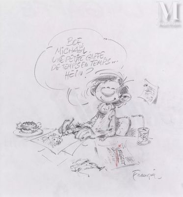 Franquin, André (1924-1997) | Gaston Lagaffe | Millon
