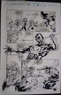 Andrew Wildman / Stephen Baskerville - Spider-Man 2099#41 p.11 1996