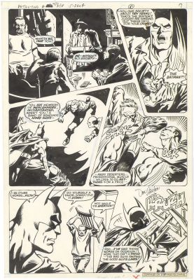 Don Newton | Detective Comics #480 p5 (Signed) | Nostalgic Investments
