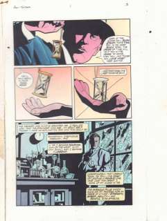 Doug Hazlewood, John Kalisz, Michael Lark | All Star Comics #1 P.3 Color Guide Art - Hourman (Rex Tyler) Origin - 1999 | Anthony’s Comic Book Art