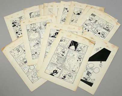 Ryutarou Harada "Strange and drum Jijo" Handwritten manuscript all 15 pages | Mandarake (Big Web)