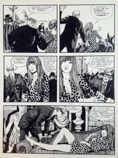 Marco Rostagno - tavola originale â€œDate a Cesareâ€ - Page volante - (1970) | Catawiki