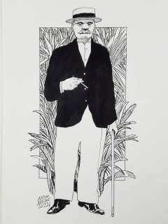 Attilio Micheluzzi - Illustr. Origin. "Salgari" - Page volante - (1987) | Catawiki