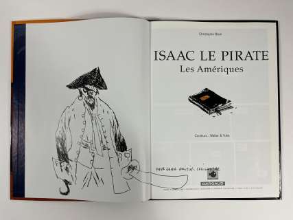* Blain - Ensemble... | * Blain - Ensemble de 4 dédicaces : Issac le pirate... | Tessier Sarrou