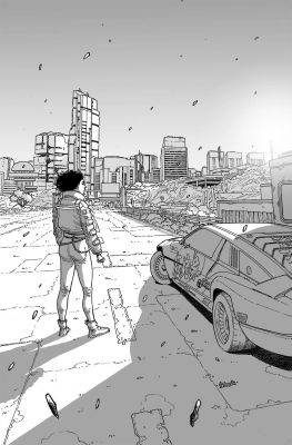 André Lima Araújo | Cyberpunk 2077: Kickdown #4 Cover C | The Artist Bullpen