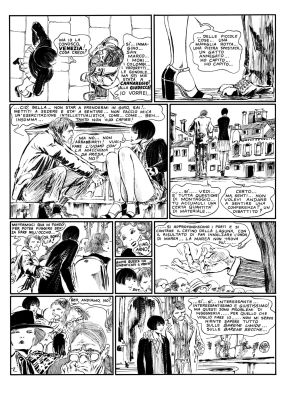 Guido Crepax Caduta Angeli 13 | Nuages