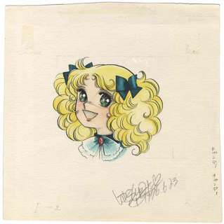 Yumiko Igarashi Handwritten color illustrations "Candy Candy"