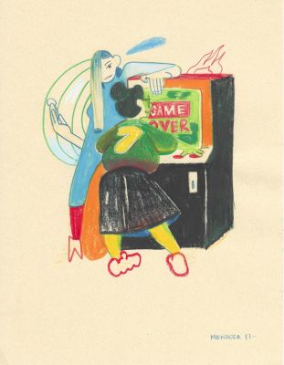Molly Mendoza | Game Over | Athenaeum Comic Art