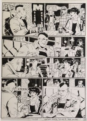 Elena Pianta | NATHAN NEVER n.421 – UNA PALLOTTOLA PER TROY, pag.95 | Avalon Comic Art